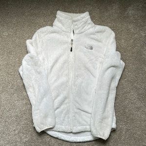 north face fuzzy full zip up